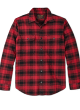 FILSON  FILSON  Vintage Flannel Work Shirt - Red Oak