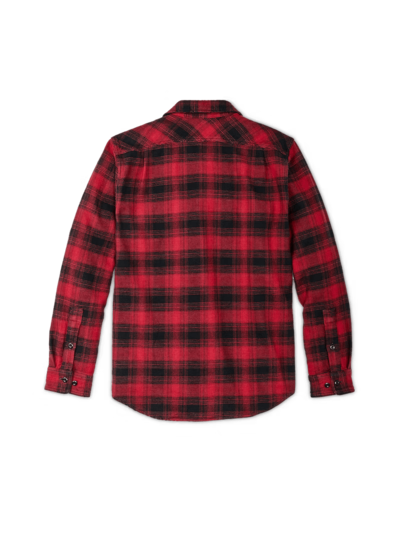 FILSON  FILSON  Vintage Flannel Work Shirt - Red Oak