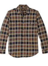 FILSON  FILSON  Vintage Flannel Work Shirt - Navy Ivory Red