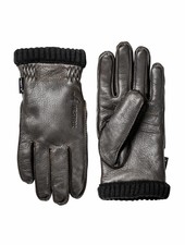 Hestra  HESTRA M's Deerskin Primaloft Rib - Dark Brown