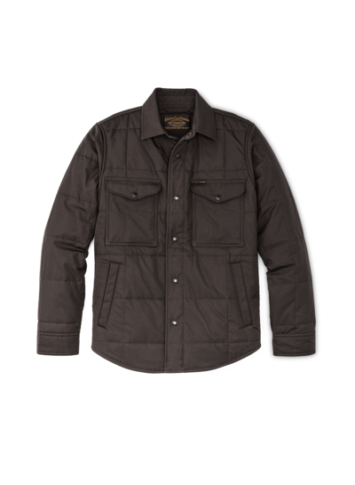 FILSON  FILSON Cover Cloth Quilted Jac Shirt -  Cinder