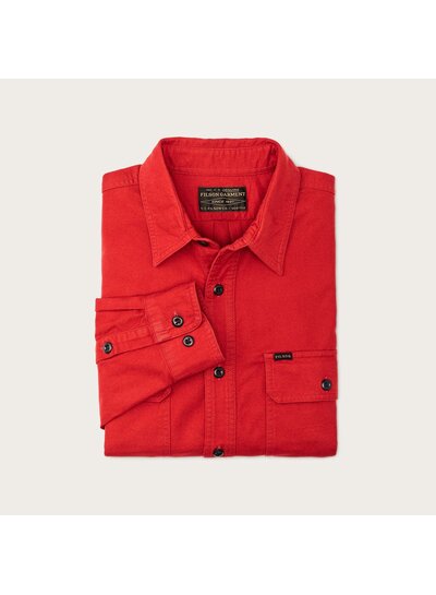 FILSON  FILSON  Field Flannel Shirt - Red