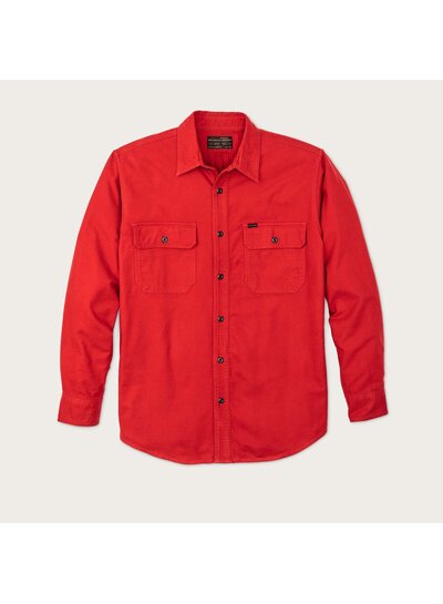 FILSON  FILSON  Field Flannel Shirt - Red