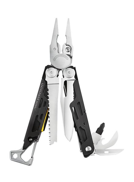 Leatherman LEATHERMAN Signal Multiwerkzeug 19in1 Edelstahl Schwarz