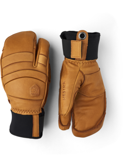 Hestra  HESTRA Mens Leather Fall Line 3-Finger - Cork