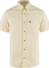 Fjällräven  FJÄLLRÄVEN Mens Övik Travel SS Shirt -  Chalk White