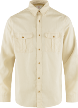 Fjällräven  FJÄLLRÄVEN Mens Övik Travel LS Shirt -  Chalk White