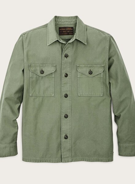 FILSON  FILSON Reverse Sateen Jac Shirt - Washed Green