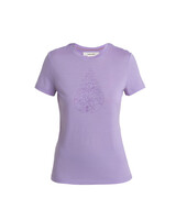 Icebreaker  ICEBREAKER  Tech Lite SS Tee Hike Path Damen - Purple