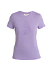 Icebreaker  ICEBREAKER  Tech Lite SS Tee  Hike Path Damen - Purple