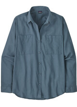 Patagonia  Patagonia Womens Lightweight A/C Buttondown Shirt - Utility Blue