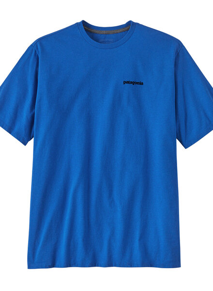 Patagonia  Patagonia Men's P-6 Logo Responsibili-Tee - Vessel Blue