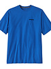 Patagonia  Patagonia Men's P-6 Logo Responsibili-Tee - Vessel Blue