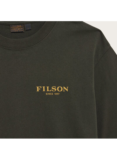 FILSON  FILSON SS Frontier Graphic T- Shirt -  Green