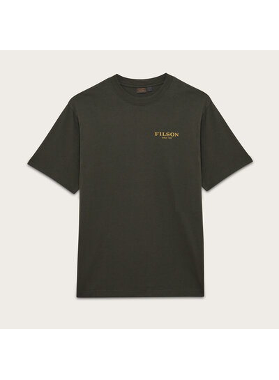 FILSON  FILSON SS Frontier Graphic T- Shirt -  Green