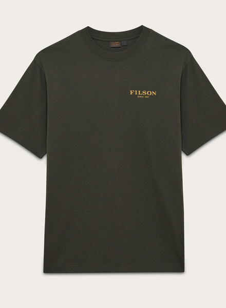 FILSON  FILSON SS Frontier Graphic T- Shirt -  Green