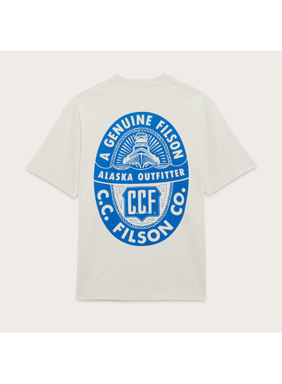 FILSON  FILSON SS Frontier Graphic T- Shirt -  Stone Grey