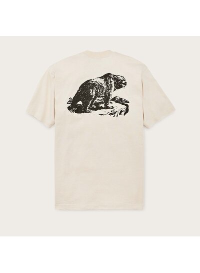 FILSON  FILSON SS Frontier Graphic T- Shirt -   Natural Bear
