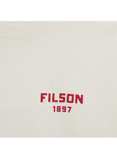 FILSON  FILSON SS Frontier Graphic T- Shirt -   Natural