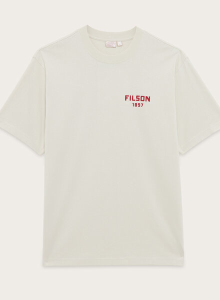 FILSON  FILSON SS Frontier Graphic T- Shirt -  Natural