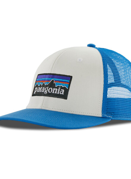 Patagonia  Patagonia P-6 Trucker Hat - White Vessel Blue