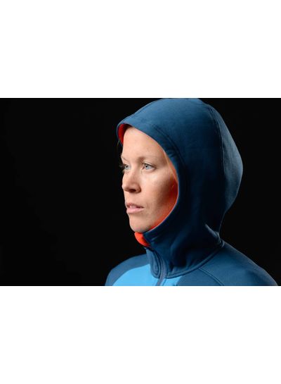 Norrona Norrona W's Narvik Warm 2 Stretch Zip Hood - Beyond Blue