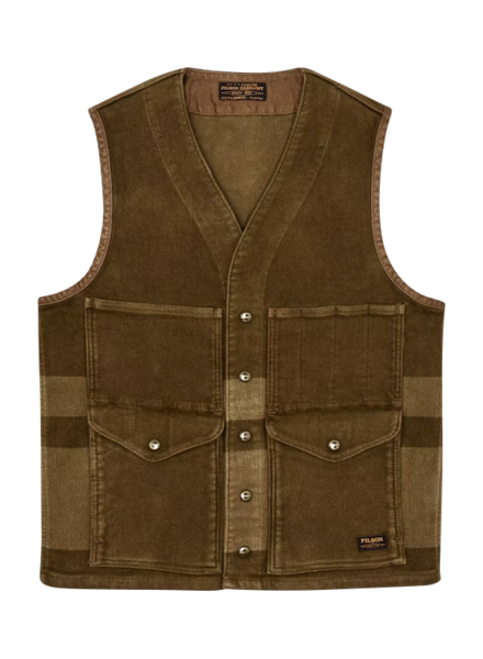 FILSON  FILSON Beartooth Cruiser Vest - Oliv Blanket