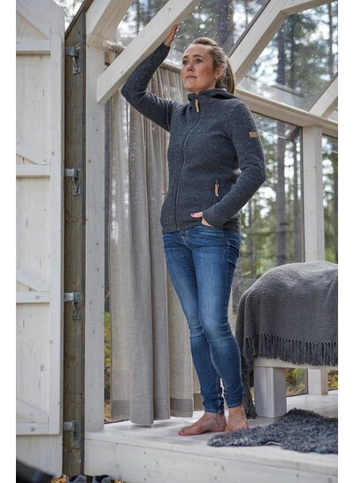 Ivanhoe Ivanhoe of Sweden Womens Morel Hood - Ruby Wine