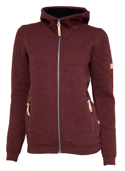 Ivanhoe Ivanhoe of Sweden Womens Morel Hood - Ruby Wine