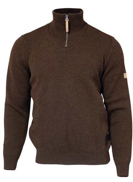 Ivanhoe Ivanhoe of Sweden NLS Elm Half Zip - Coffee Bean