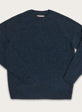 FILSON  FILSON Irish Wool 5- Gauge Sweater - Blue Melange