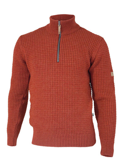 Ivanhoe Ivanhoe of Sweden Moritz Half Zip - Red Clay