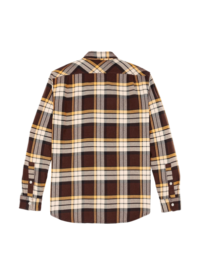 FILSON  FILSON  Vintage Flannel Work Shirt - Brown Yellow Multi