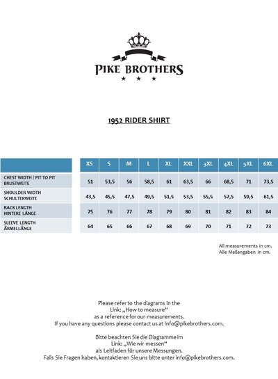 Pike Brothers Pike Brothers 1952 Rider Shirt - Nashville Red