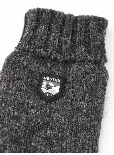 Hestra  HESTRA Basic Wool Glove - Charcoal