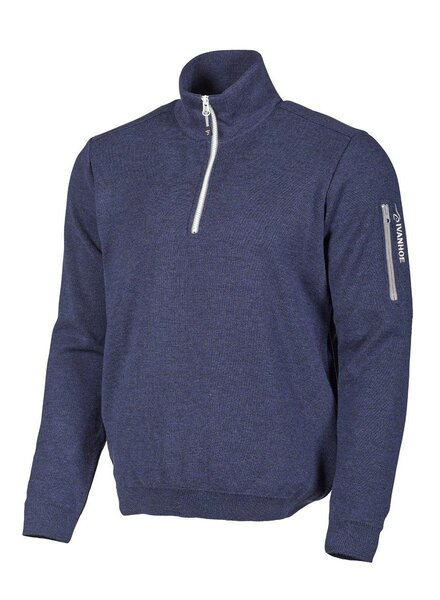 Ivanhoe Ivanhoe of Sweden Hadar Half Zip - Steelblue