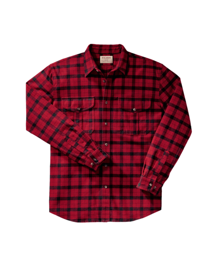 FILSON  FILSON  Alaskan Guide Shirt - Red - Black Plaid