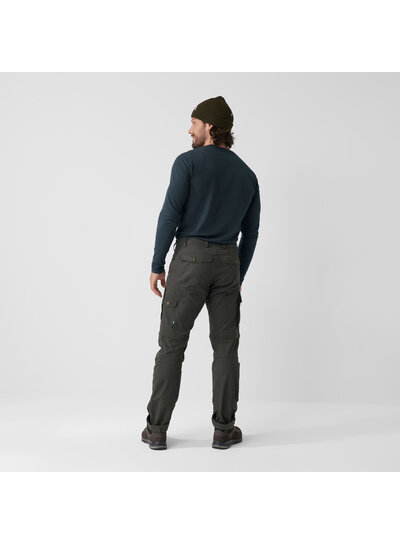 Fjällräven  FJÄLLRÄVEN M's Karl Pro Zip Off Trouser - Dark Olive