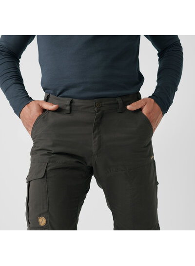 Fjällräven  FJÄLLRÄVEN M's Karl Pro Zip Off Trouser - Dark Olive