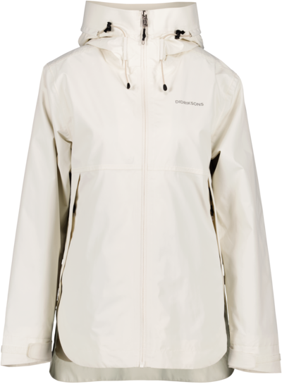 DIDRIKSONS 1913  Didriksons Tilde Womens Jacket - White Foam