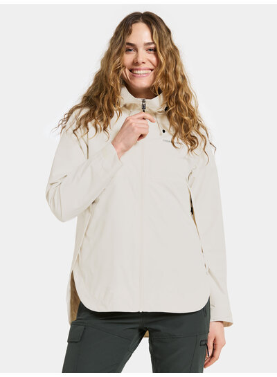 DIDRIKSONS 1913  Didriksons Tilde Womens Jacket - White Foam