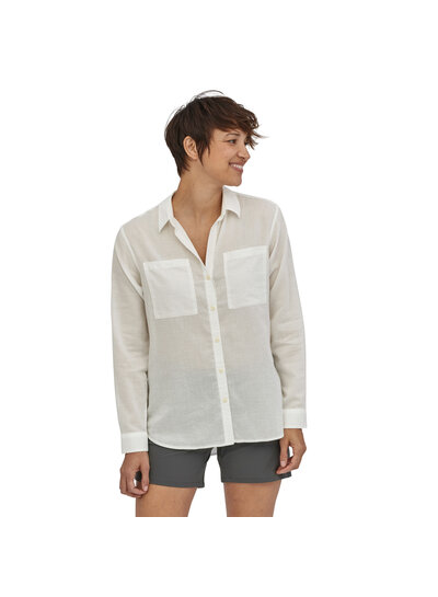 Patagonia  Patagonia Womens Lightweight A/C Buttondown Shirt - Green