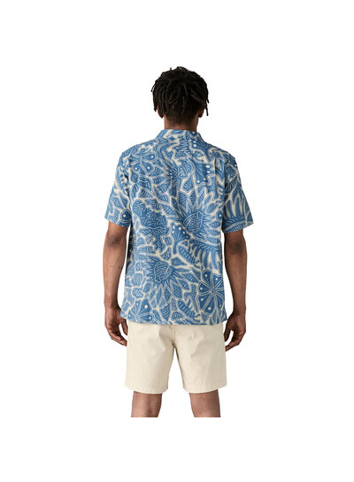 Patagonia  Patagonia Mens Tidal Threads Camp Shirt - Still Blue