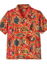 Patagonia  Patagonia Mens Tidal Threads Camp Shirt - Pollinator Orange