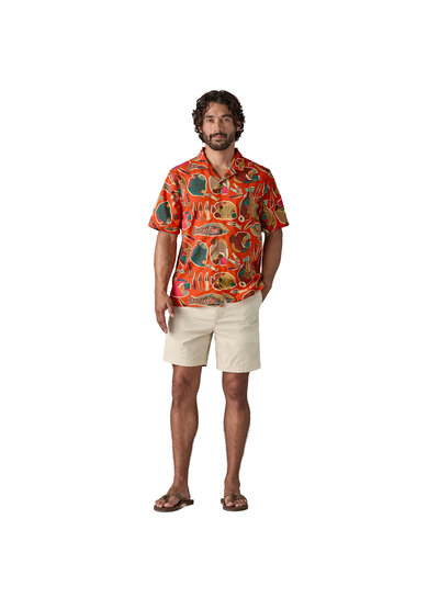 Patagonia  Patagonia Mens Tidal Threads Camp Shirt - Pollinator Orange