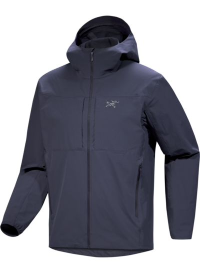 Arcteryx  ARCTERYX Mens Gamma Lightweight Hoody - Black  Sapphire
