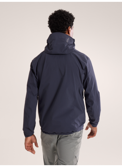 Arcteryx  ARCTERYX Mens Gamma Lightweight Hoody - Black  Sapphire