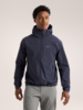 Arcteryx  ARCTERYX Mens Gamma Lightweight Hoody - Black  Sapphire