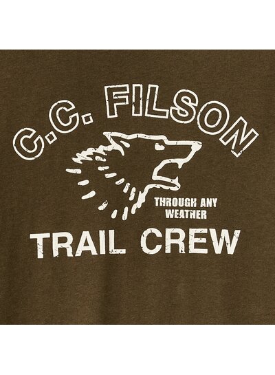 FILSON  FILSON SS Frontier Graphic T- Shirt -  Olive