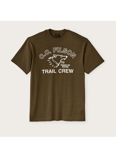 FILSON  FILSON SS Frontier Graphic T- Shirt -  Olive